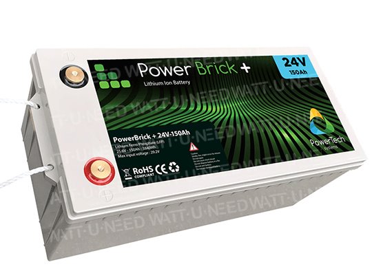 Battery PowerBrick + 24V 150Ah