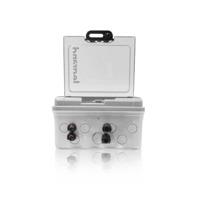 Coffret de mise en parallèle 2-3-4-5 entrées avec sectionneur DC