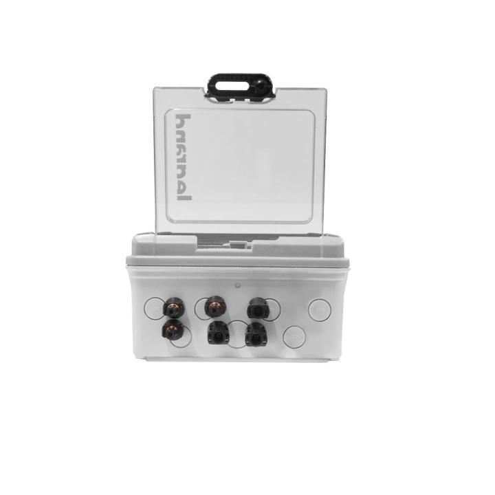 Paralleling box 2-3-4-5 inputs with DC isolator