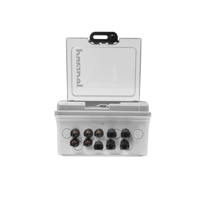 Paralleling box 2-3-4-5 inputs with DC isolator