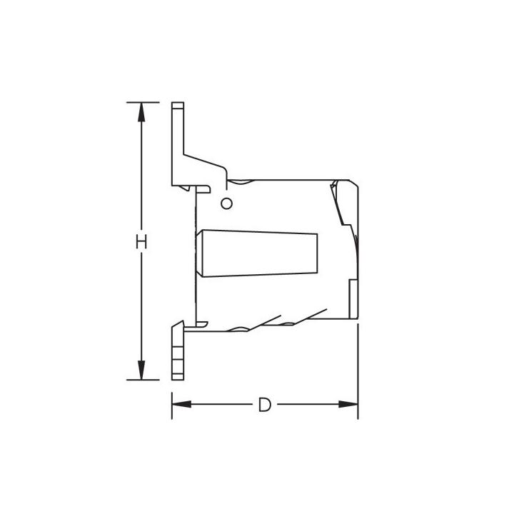 Distribuidor unipolar 80a