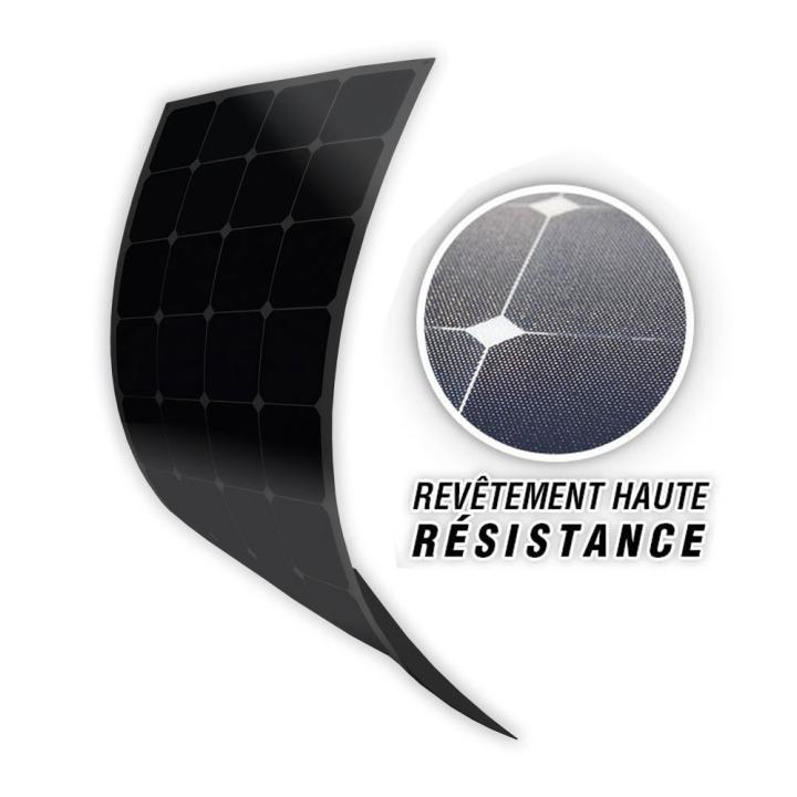 MX FLEX Volledig zwart 12V flexibel zonnepaneel 100Wp