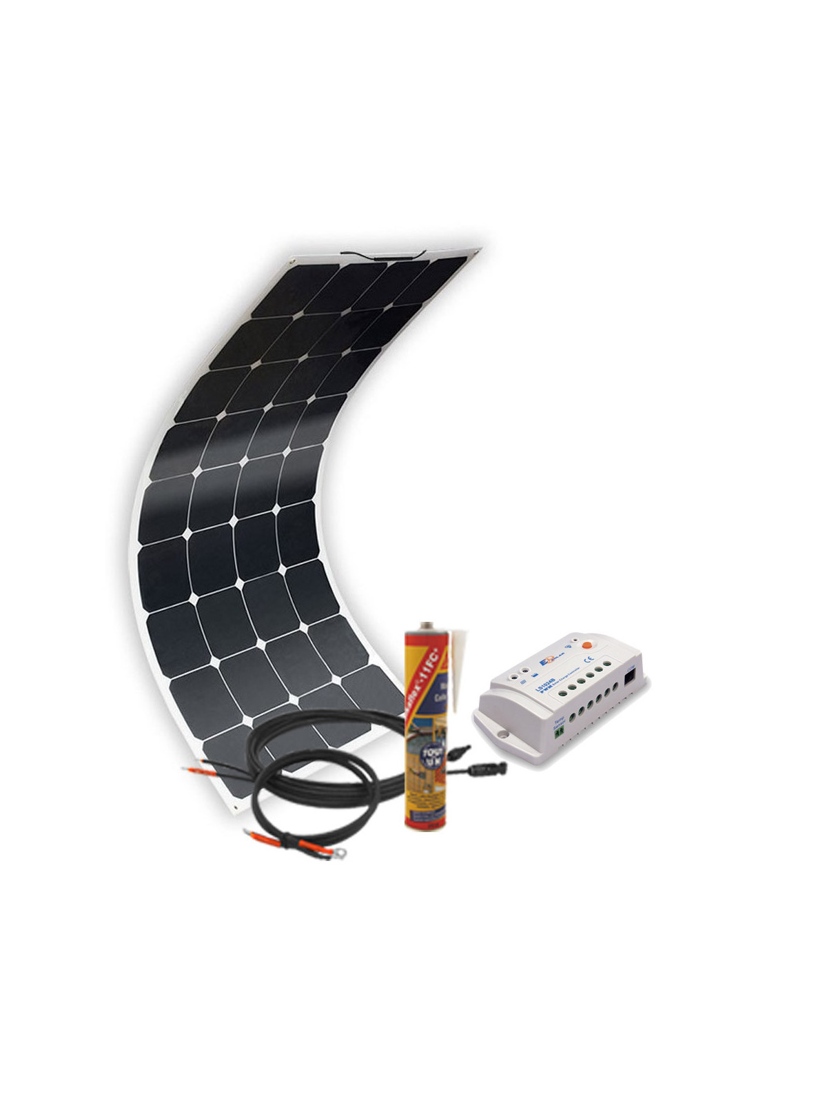 Off-grid solar kit MX Flex Protect 100Wp - regulator