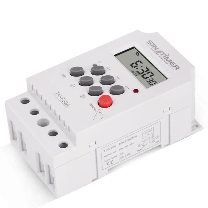 Digital Time Switch 30A 12 / 24V