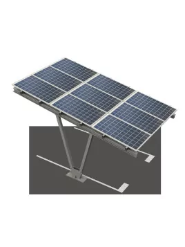 Simple photovoltaic carport