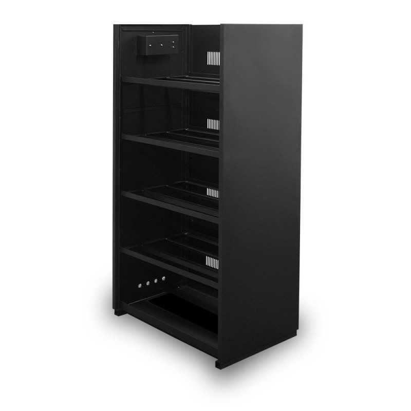 Storage cabinet for 20 batteries