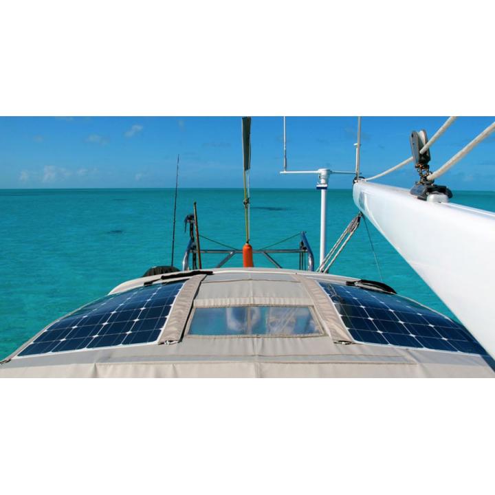 Kit solar autocaravana y barco TAMAÑO M - 12V - configurable