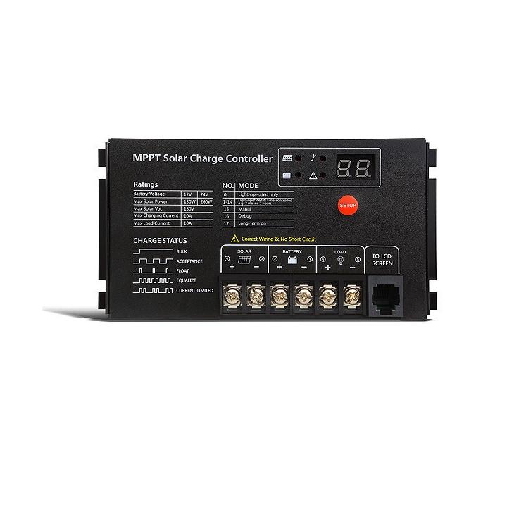 Regulador solar MPPT 20A SRNE