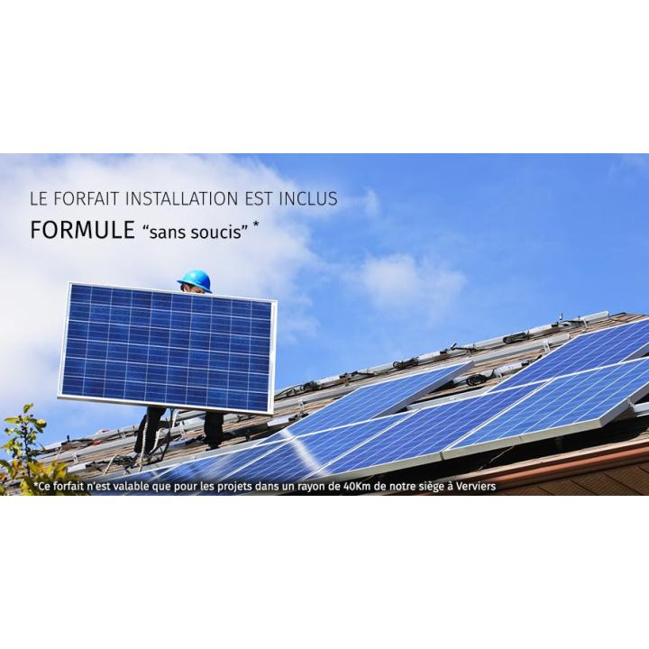 Installations solaire de 20 panneaux - 5kW
