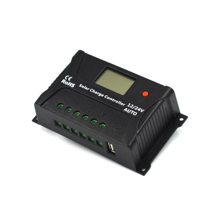 Régulateur solaire SRNE PWM HP 24V 10A et 20A