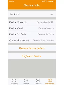 Adaptador Bluetooth para mandos SRNE