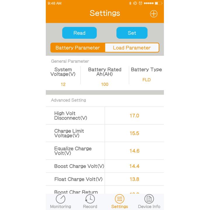 Bluetooth-Adapter für SRNE-Regler