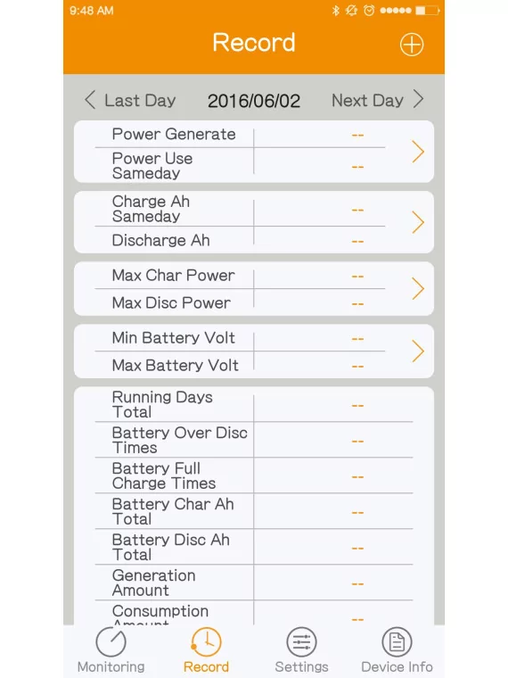 Adaptateur Bluetooth pour régulateurs SRNE