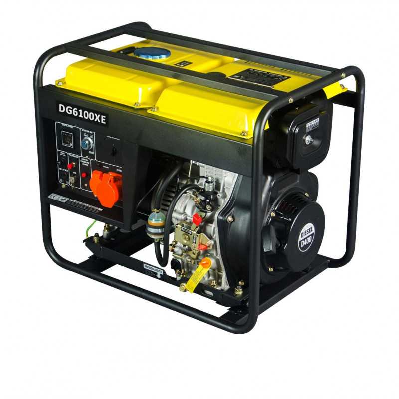 Generator 5,5kW mono DG-6100XE