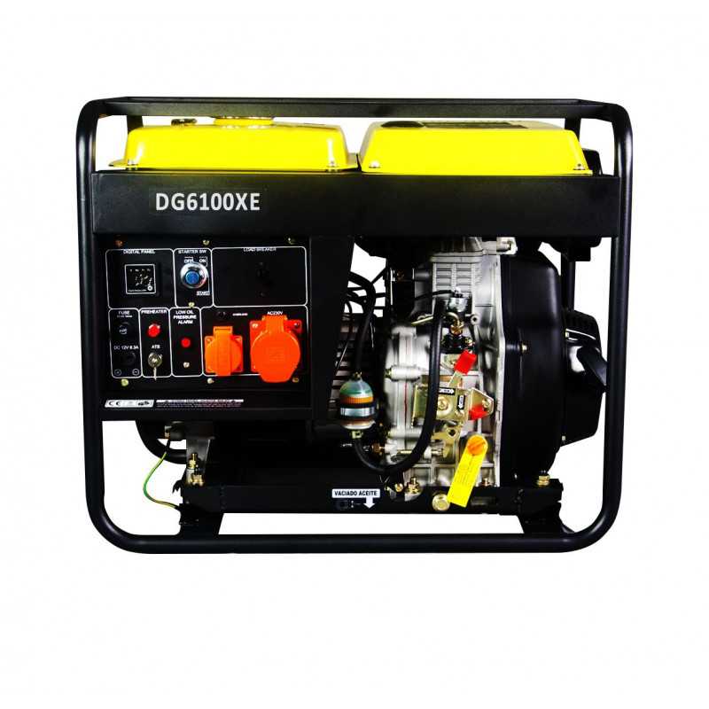 Generador de mono 5.5 kW DG-6100XE