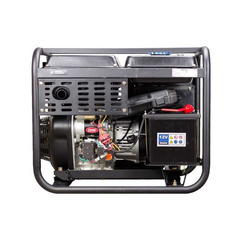 Generator 6kW / 7kVA dual voltage DG-7800LE-T