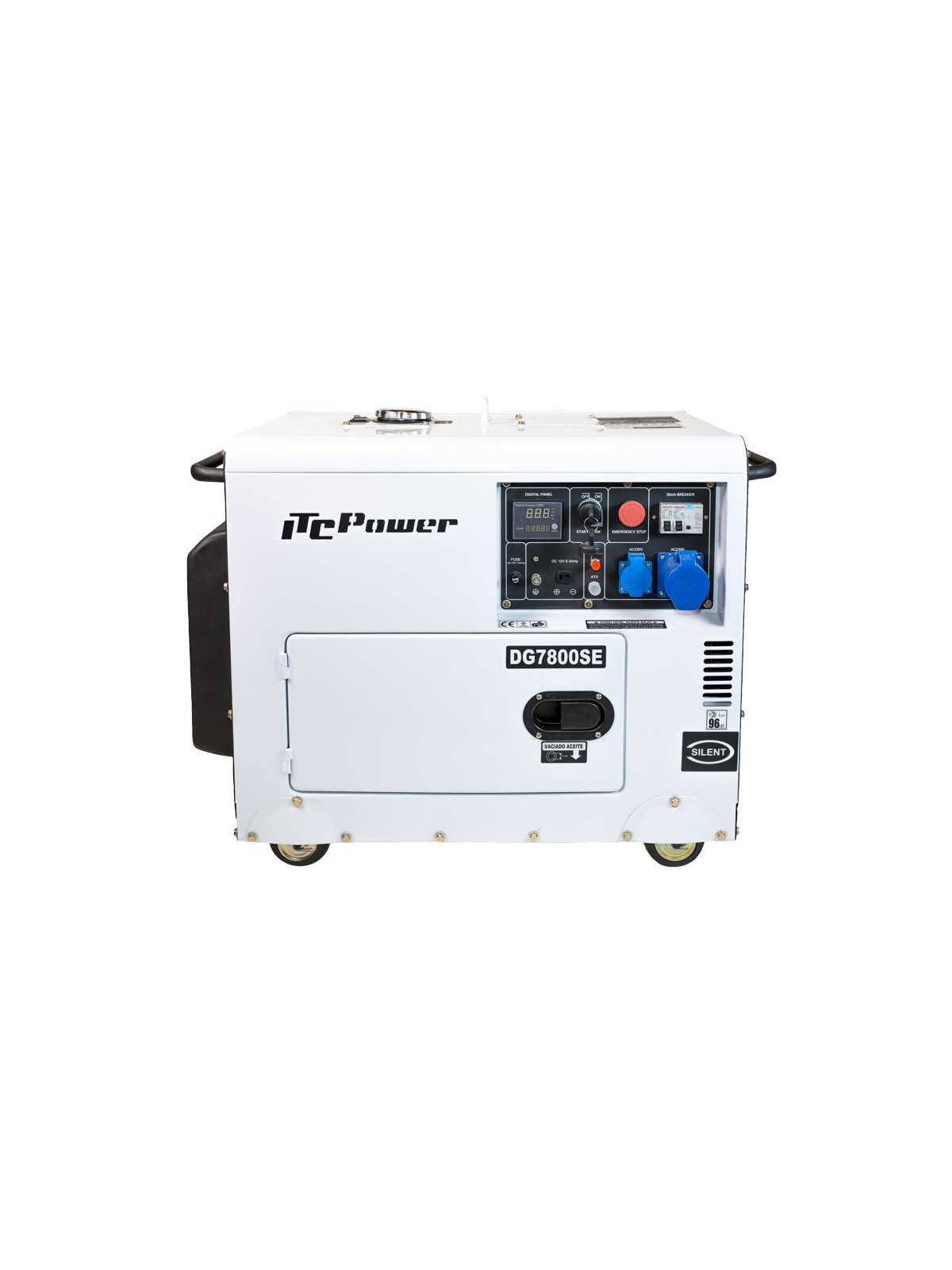 Soundproof generator 6,5kW mono DG-7800SE