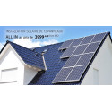 Installations solaire de 12 panneaux - 2.5kW 