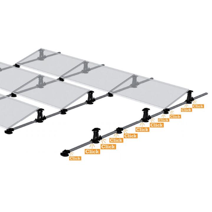 Estructura para instalar paneles solares