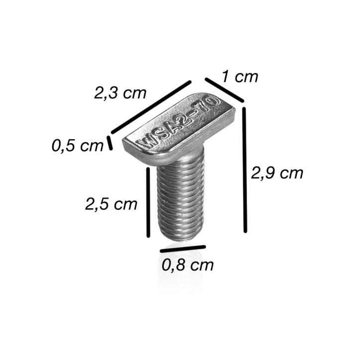 M10 stainless steel hammer head