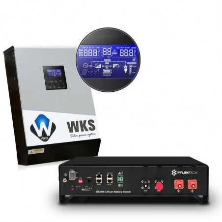 Kit anti-coupure WKS 3 kVA 48V LITHIUM