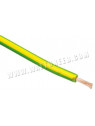 Green/yellow soft earth cable H07V-K ECA 16 mm2