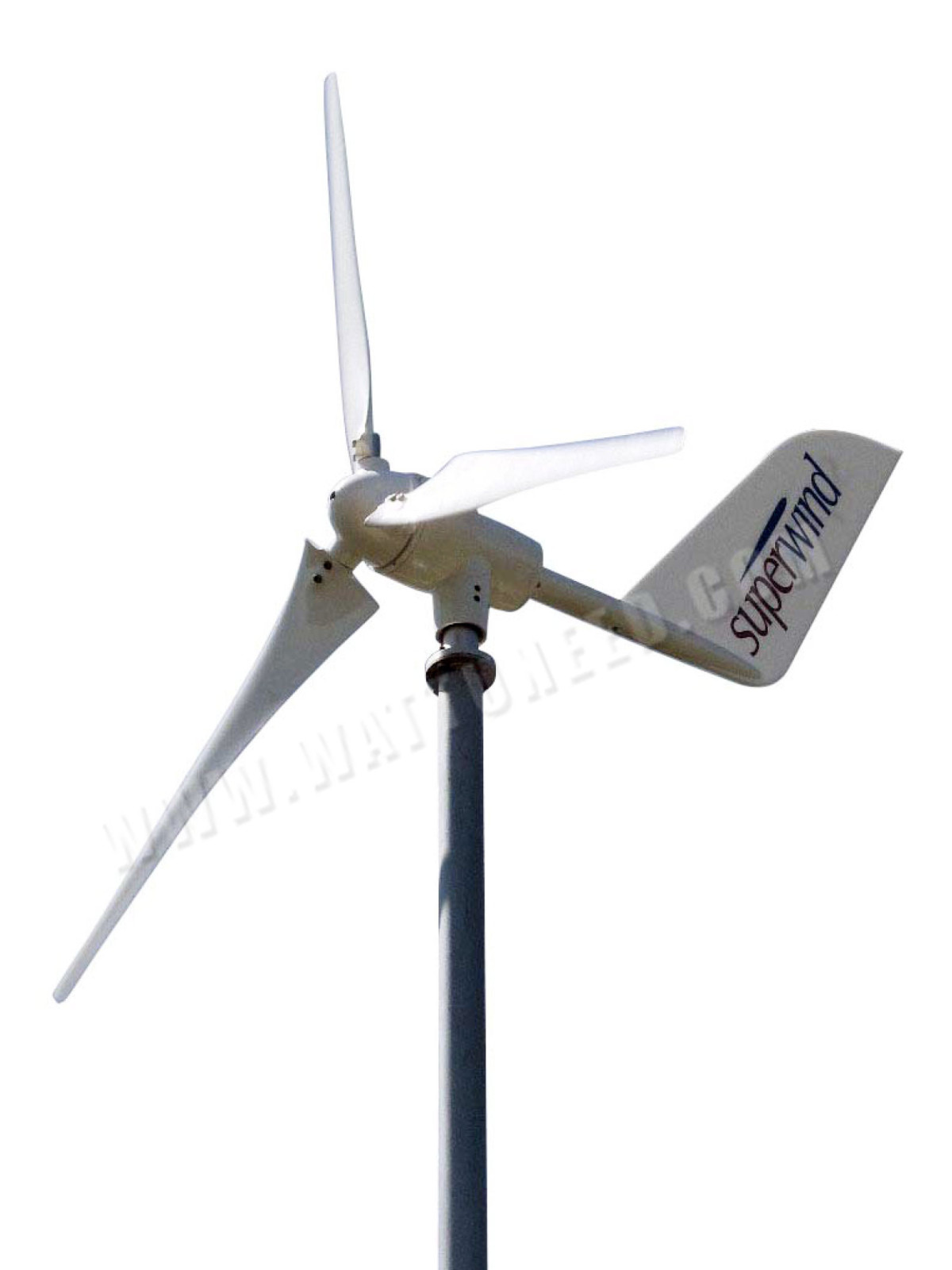 Superwind 1250W fuente 48V viento turbina