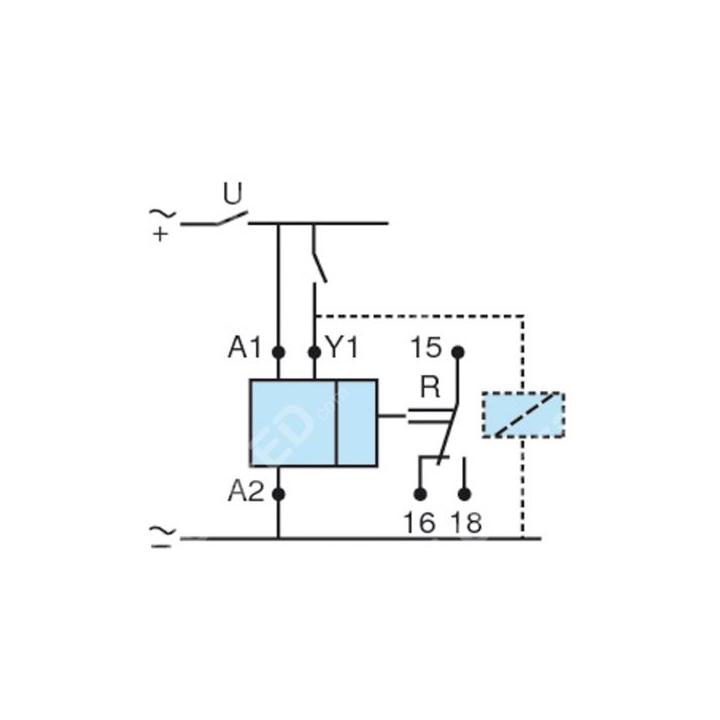 Crouzet MUR3 - Timer relay 8A