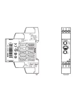 8A timer relay - Crouzet MUR3