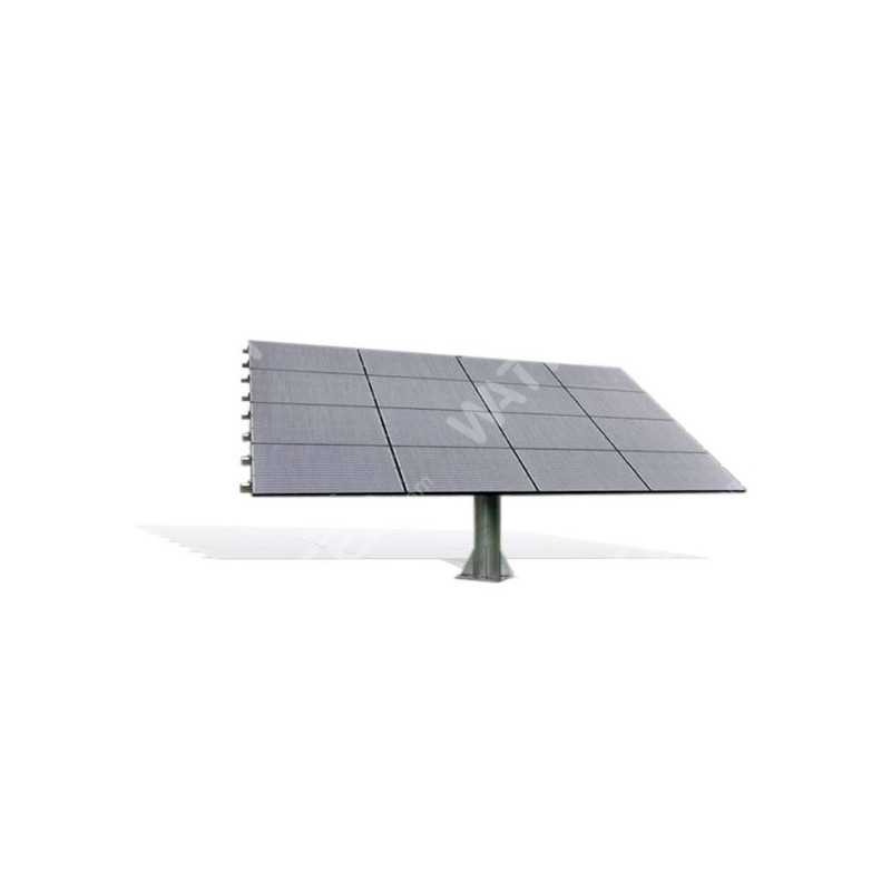 Seguidor fotovoltaico 2 ejes 16 paneles