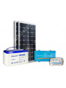 Kit solar 200Wc mono - 55Ah - 250VA