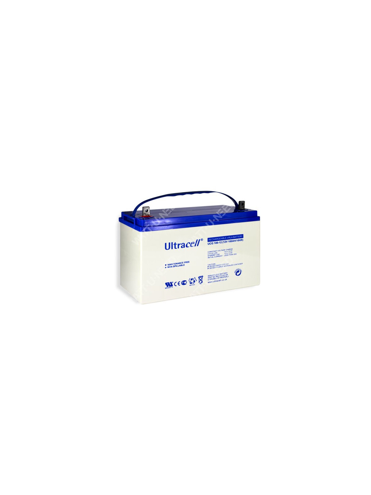 Batería de gel Ultracell 12V 100Ah