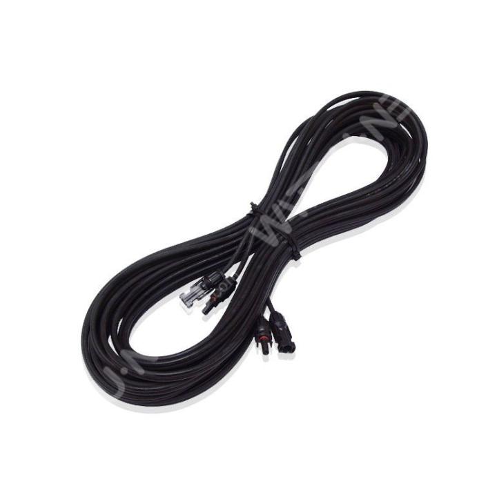 Alargador de cable solar 2X4mm² + Tipo MC4