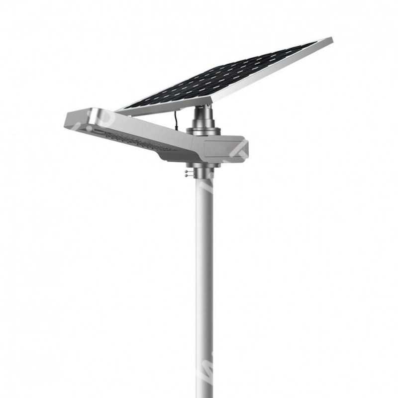 Lampadaire solaire - LED autonome WU 40W 18V - Panneau 100W