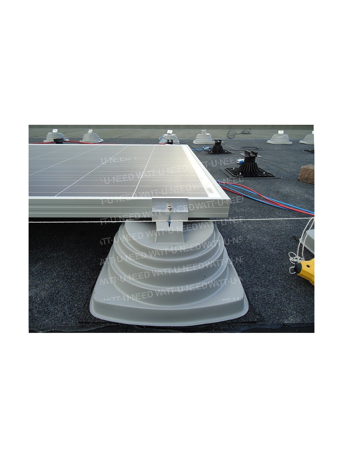 Kit de fijación al suelo para paneles solares Soprasolar Revisión Evo