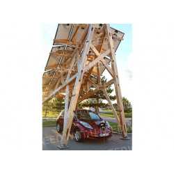 Girafe 2.0 centrale éolienne et solaire hybride InnoVentum