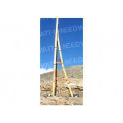 10m wooden tower structure for wind turbine