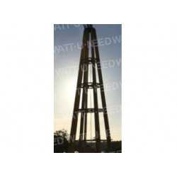 12m de torre de madera para la turbina de viento