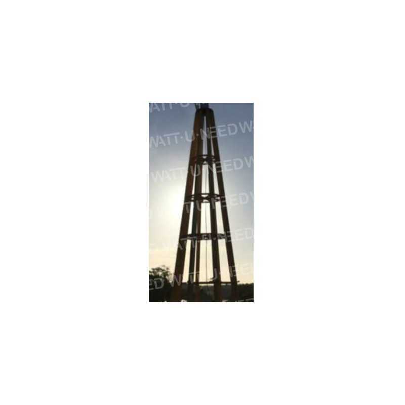 12m wooden tower structure for wind turbine