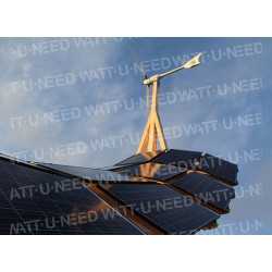 Giraffe 2.0 innoVentum Planta híbrida de viento y energía solar