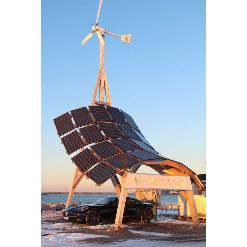 4 Pièces Moulin à vent à énergie solaire Petit moteur à énergie
