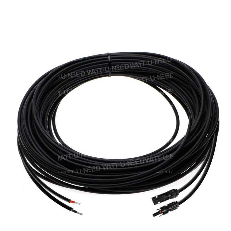 Solar cable configurable with Type MC4 (sold per metre) 