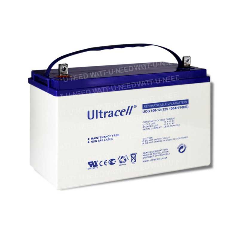 Las baterías de GEL de Ultracell 12V 100Ah