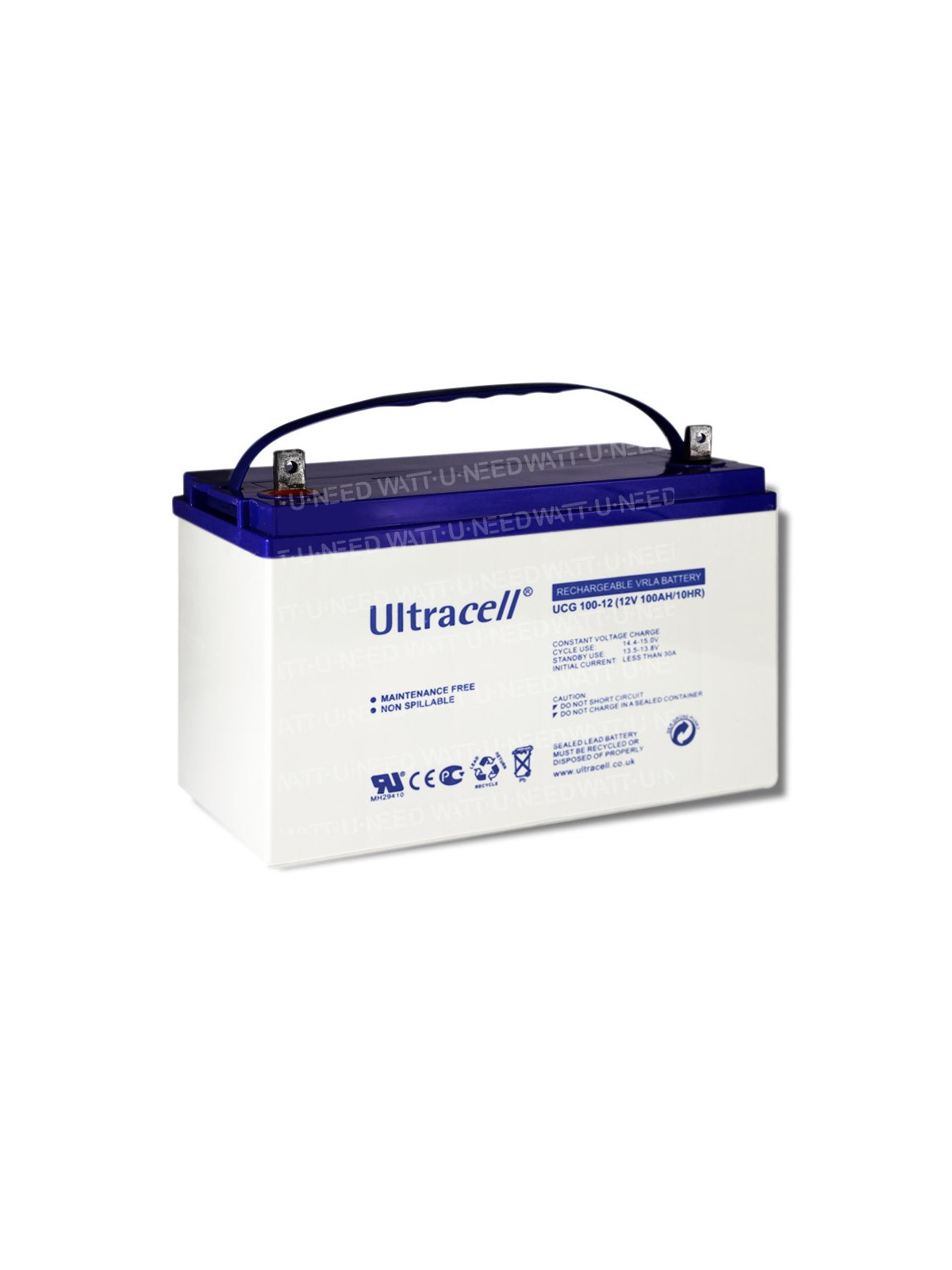 Las baterías de GEL de Ultracell 12V 100Ah