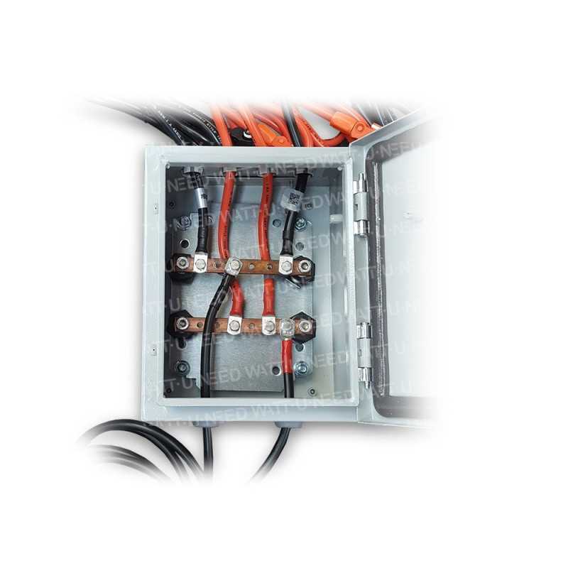 Parallel set for Pylontech battery 3 inverters