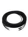 2X4mm2 solar cable with Type MC4
