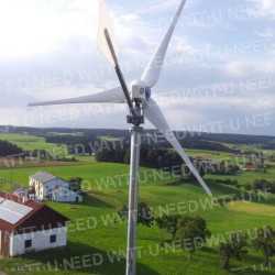 Windkraftanlage für Haushalte ANTARIS 12 kW Netz