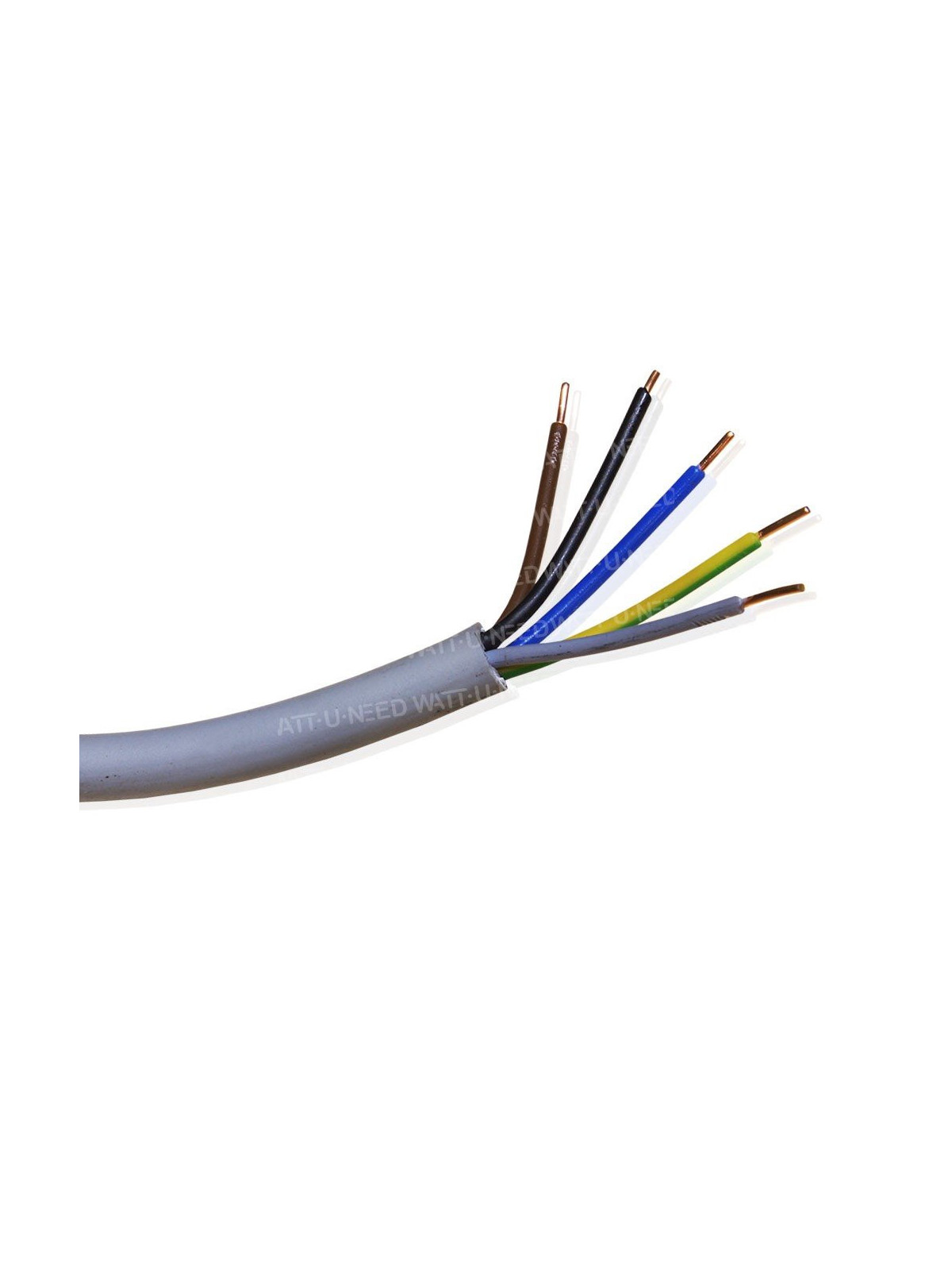 Cable eléctrico XVB 5G1,5 - 1m - para instalaciones fotovoltaicas