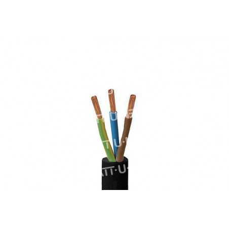 Cable flexible H05RR-F 3G 2,5mm² - 1m