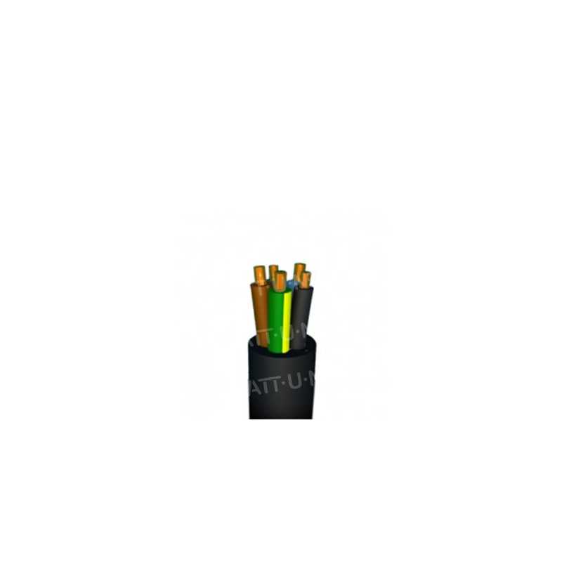 Câble souple H05RR-F 5G0,75mm² - 1m